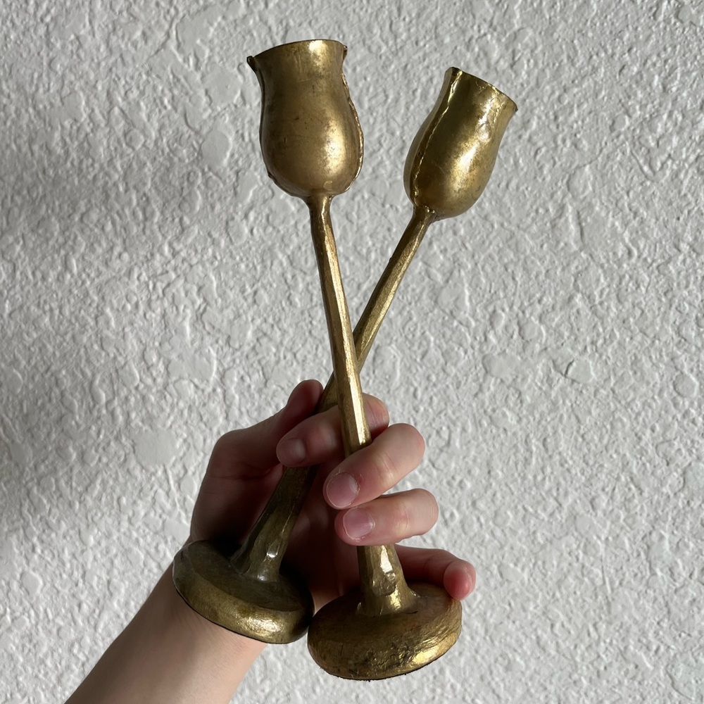 ANTHROPOLOGIE x ROAN IRIS “Aurora” Candlesticks, set of 2